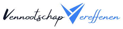 Tekst "Vennootschap vereffenen" met een gestileerd blauw vinkje.